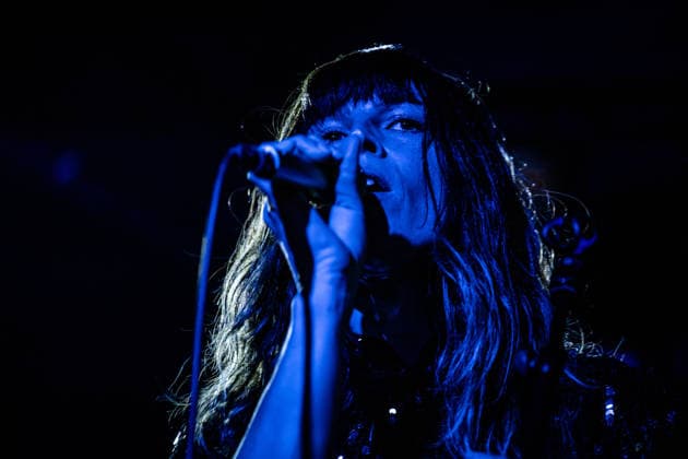 Melody s Echo Chamber live in Copenhagen, Denmark Copenhagen, Denmark. 15th, April 2026. The French band Melody™s Echo Chamber performs a live concert at VEGA in Copenhagen. Here singer Melody Prochet is seen live on stage. Denmark, Copenhagen  Copyright: xGonzalesxPhoto ErlingxBrodersenx