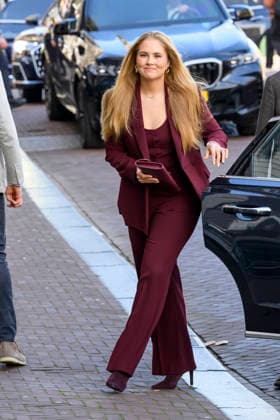 16-04-2026 Amsterdam Princess Amalia arriving for a meeting with mayor Femke Halsema of Amsterdam on her 1st day of the 2 day visit to Amsterdam. Â  Copyright: xPPEx