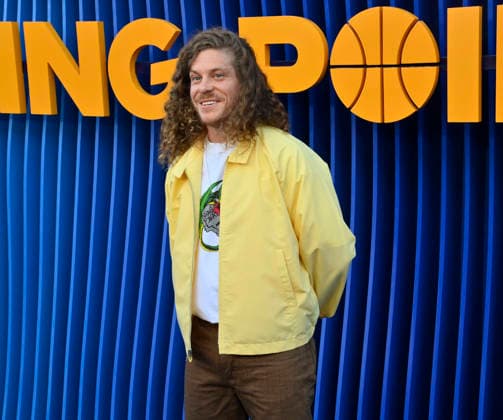 Recurring guest star Blake Anderson attends the premiere of Netflix s Season 2 TV series sport comedy Running Point at the Egyptian Theatre in the Hollywood section of Los Angeles on Wednesday, April 15, 2026. Storyline: Isla Gordon, overlooked her whole life, is appointed President of the LA Waves basketball team, a family business, when her brother enters rehab. She aims to prove she is the right choice despite skepticism.  LAP2026041545 JIMxRUYMEN