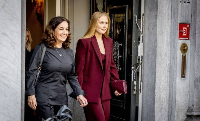 AMSTERDAM - Princess Amalia is visiting Amsterdam at the invitation of Mayor Halsema. The visit follows an earlier meeting with Amsterdammers at the Mayor s official residence. During the two-day visit, the Princess will become better acquainted with various sectors and be briefed on current topics such as science, sports, culture, housing, and social cohesion. ROBIN UTRECHT ANP netherlands out - belgium out  Copyright: xx x555926412x originalFilename: 555926412.jpg