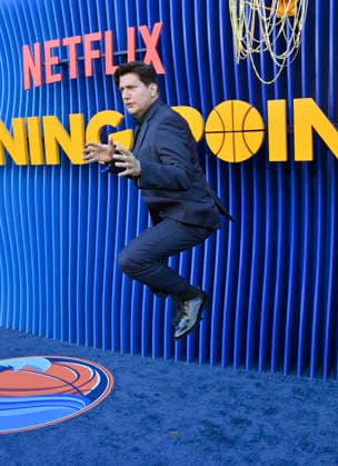 Cast member Ken Marino attends the premiere of Netflix s Season 2 TV series sport comedy Running Point at the Egyptian Theatre in the Hollywood section of Los Angeles on Wednesday, April 15, 2026. Storyline: Isla Gordon, overlooked her whole life, is appointed President of the LA Waves basketball team, a family business, when her brother enters rehab. She aims to prove she is the right choice despite skepticism.  LAP2026041542 JIMxRUYMEN