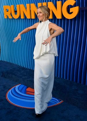Cast member Kate Hudson attends the premiere of Netflix s Season 2 TV series sport comedy Running Point at the Egyptian Theatre in the Hollywood section of Los Angeles on Wednesday, April 15, 2026. Storyline: Isla Gordon, overlooked her whole life, is appointed President of the LA Waves basketball team, a family business, when her brother enters rehab. She aims to prove she is the right choice despite skepticism.  LAP2026041504 JIMxRUYMEN