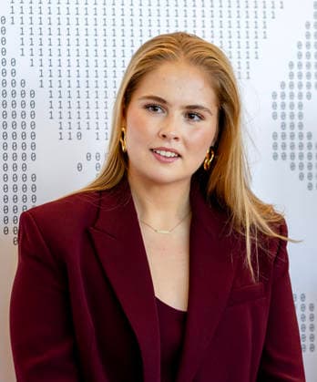 16-04-2026 Amsterdam Princess Amalia visited Lab42, the international hub for talent development in the field of digital innovation and AI, and AMOLF at the University of Amsterdam Science Park on her 1st day of the 2 day visit to Amsterdam. Â  Copyright: xPPEx