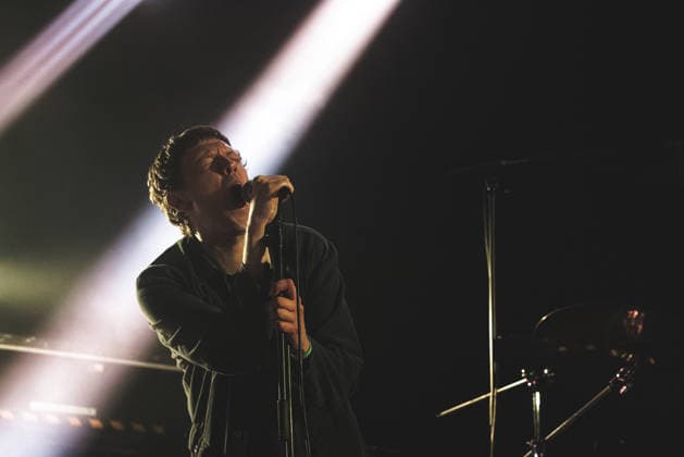 Bad Breeding live at Roadburn Festival 2026 Tilburg, Netherlands. 16th, April 2026. The British hardcore punk band Bad Breeding performs a live concert during the Dutch music festival Roadburn Festival 2026 in Tilburg. Here vocalist Christopher Dodd is seen live on stage. Netherlands, Tilburg  Copyright: xGonzalesxPhoto PeterxTroestx