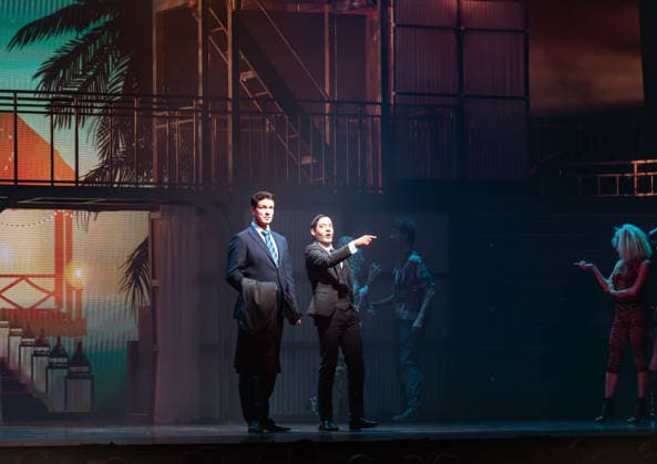 16 04 2026, xlakx, Entertainment, Pretty Woman The Musical v l Scene from Pretty Woman The Musical at the Admiralspalast in Berlin, Germany The production is based on the classic film of the same name and shows the love story between Vivian and Edward in a modern stage production with music by Bryan Adams Berlin Daniel Lakomski