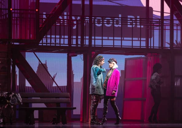 16 04 2026, xlakx, Entertainment, Pretty Woman The Musical v l Scene from Pretty Woman The Musical at the Admiralspalast in Berlin, Germany The production is based on the classic film of the same name and shows the love story between Vivian and Edward in a modern stage production with music by Bryan Adams Berlin Daniel Lakomski