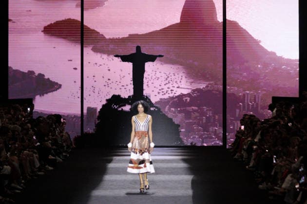 RIO DE JANEIRO, RJ - 16.04.2026: RIO FASHION WEEK 2026 - Fashion show by the Patricia Vieira brand at Rio Fashion Week 2026, at Pier Maua, Rio de Janeiro. x2926258x  CarlosxEliasxJunior