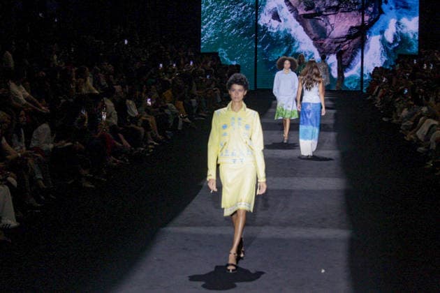 RIO DE JANEIRO, RJ - 16.04.2026: RIO FASHION WEEK 2026 - Fashion show by the Patricia Vieira brand at Rio Fashion Week 2026, at Pier Maua, Rio de Janeiro. x2926265x  CarlosxEliasxJunior
