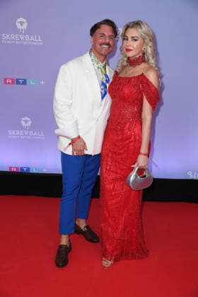 Sascha Schmitz with wife Sandra Czok THE REALITY AWARDS 2026 at the Maritim Hotel in Bonn on 16 04 2026