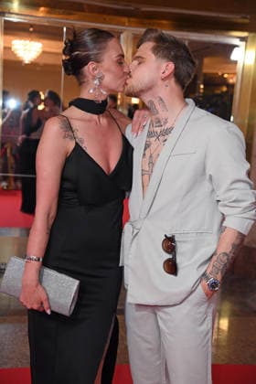 Luise Isabella Matejczyk with husband Pascal Zadow THE REALITY AWARDS 2026 at the Maritim Hotel in Bonn on 16 04 2026