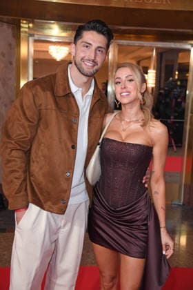 Lorik Bunjaku with girlfriend Denise Hersing THE REALITY AWARDS 2026 at the Maritim Hotel in Bonn on 16 04 2026