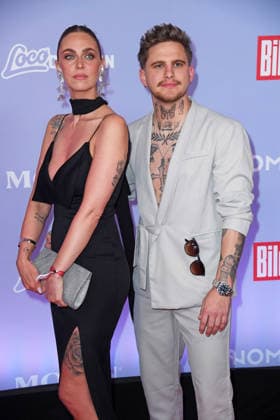 Luise Isabella Matejczyk with husband Pascal Zadow THE REALITY AWARDS 2026 at the Maritim Hotel in Bonn on 16 04 2026