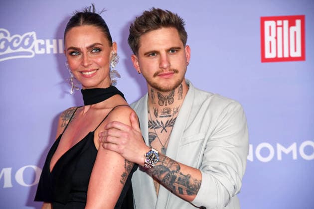 Luise Isabella Matejczyk with husband Pascal Zadow THE REALITY AWARDS 2026 at the Maritim Hotel in Bonn on 16 04 2026
