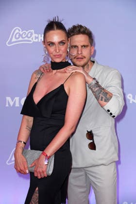 Luise Isabella Matejczyk with husband Pascal Zadow THE REALITY AWARDS 2026 at the Maritim Hotel in Bonn on 16 04 2026