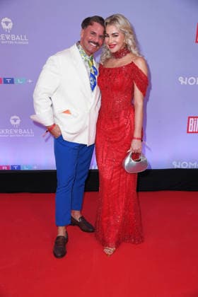 Sascha Schmitz with wife Sandra Czok THE REALITY AWARDS 2026 at the Maritim Hotel in Bonn on 16 04 2026
