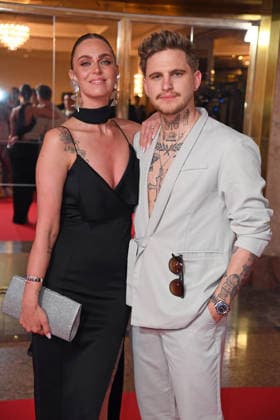 Luise Isabella Matejczyk with husband Pascal Zadow THE REALITY AWARDS 2026 at the Maritim Hotel in Bonn on 16 04 2026