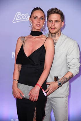 Luise Isabella Matejczyk with husband Pascal Zadow THE REALITY AWARDS 2026 at the Maritim Hotel in Bonn on 16 04 2026