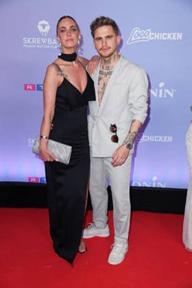 Luise Isabella Matejczyk with husband Pascal Zadow THE REALITY AWARDS 2026 at the Maritim Hotel in Bonn on 16 04 2026