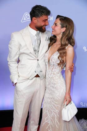 Umut Tekin with girlfriend Lena Goldstein THE REALITY AWARDS 2026 at the Maritim Hotel in Bonn on 16 04 2026