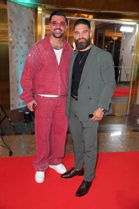 Moumen Mou Kam Naksh, Aleks Petrovic THE REALITY AWARDS 2026 at the Maritim Hotel in Bonn on 16 04 2026