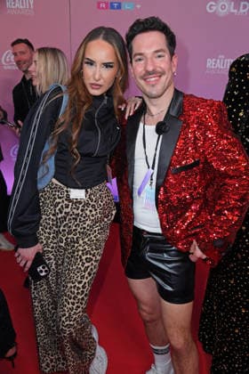 Jovana Jovic, Nico Stank THE REALITY AWARDS 2026 at the Maritim Hotel in Bonn on 16 04 2026