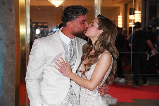 Umut Tekin with girlfriend Lena Goldstein THE REALITY AWARDS 2026 at the Maritim Hotel in Bonn on 16 04 2026