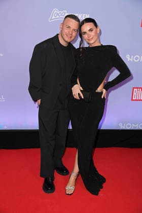 Henning Merten with his wife Denise Merten THE REALITY AWARDS 2026 at the Maritim Hotel in Bonn on 16 04 2026