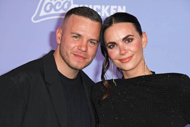 Henning Merten with his wife Denise Merten THE REALITY AWARDS 2026 at the Maritim Hotel in Bonn on 16 04 2026