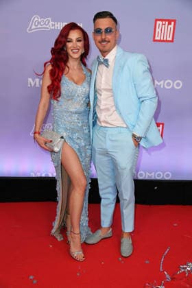Jennifer Jenny Degenhart with boyfriend Marvin Kleinen THE REALITY AWARDS 2026 at the Maritim Hotel in Bonn on 16 04 2026