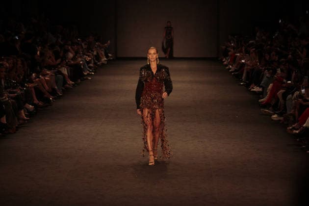 RIO DE JANEIRO, RJ - 16.04.2026: RIO FASHION WEEK 2026 - Fashion show by the brand HISHA, on the second day of Rio Fashion Week, at Pier Maua. x2926447x  CarlosxEliasxJunior