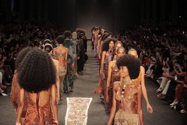 RIO DE JANEIRO, RJ - 16.04.2026: RIO FASHION WEEK 2026 - Fashion show by the brand HISHA, on the second day of Rio Fashion Week, at Pier Maua. x2926463x  CarlosxEliasxJunior