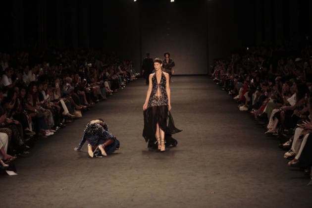 RIO DE JANEIRO, RJ - 16.04.2026: RIO FASHION WEEK 2026 - Fashion show by the brand HISHA, on the second day of Rio Fashion Week, at Pier Maua. x2926464x  CarlosxEliasxJunior