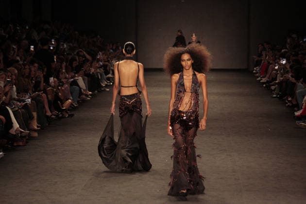 RIO DE JANEIRO, RJ - 16.04.2026: RIO FASHION WEEK 2026 - Fashion show by the brand HISHA, on the second day of Rio Fashion Week, at Pier Maua. x2926466x  CarlosxEliasxJunior