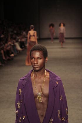RIO DE JANEIRO, RJ - 16.04.2026: RIO FASHION WEEK 2026 - Fashion show by the brand HISHA, on the second day of Rio Fashion Week, at Pier Maua. x2926473x  CarlosxEliasxJunior
