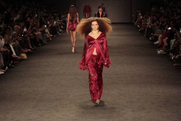 RIO DE JANEIRO, RJ - 16.04.2026: RIO FASHION WEEK 2026 - Fashion show by the brand HISHA, on the second day of Rio Fashion Week, at Pier Maua. x2926475x  CarlosxEliasxJunior