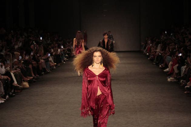 RIO DE JANEIRO, RJ - 16.04.2026: RIO FASHION WEEK 2026 - Fashion show by the brand HISHA, on the second day of Rio Fashion Week, at Pier Maua. x2926496x  CarlosxEliasxJunior