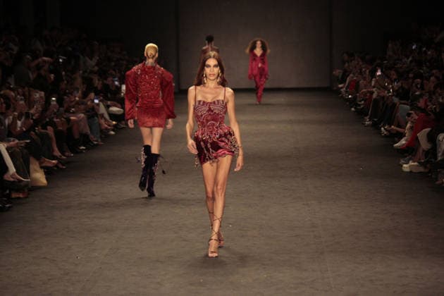 RIO DE JANEIRO, RJ - 16.04.2026: RIO FASHION WEEK 2026 - Fashion show by the brand HISHA, on the second day of Rio Fashion Week, at Pier Maua. x2926509x  CarlosxEliasxJunior