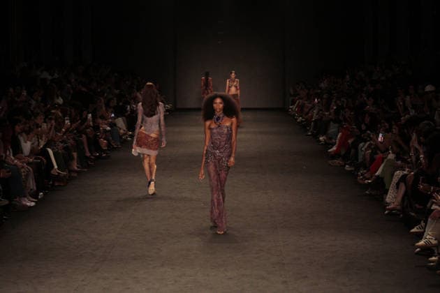 RIO DE JANEIRO, RJ - 16.04.2026: RIO FASHION WEEK 2026 - Fashion show by the brand HISHA, on the second day of Rio Fashion Week, at Pier Maua. x2926510x  CarlosxEliasxJunior
