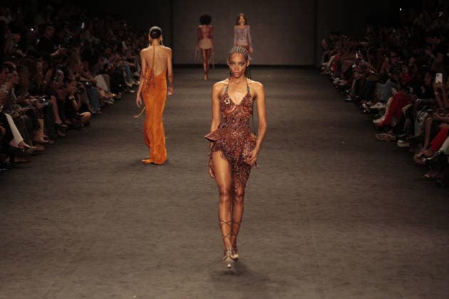 RIO DE JANEIRO, RJ - 16.04.2026: RIO FASHION WEEK 2026 - Fashion show by the brand HISHA, on the second day of Rio Fashion Week, at Pier Maua. x2926500x  CarlosxEliasxJunior