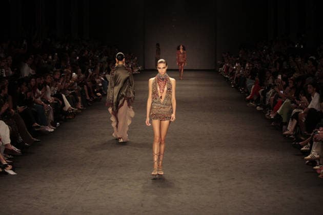 RIO DE JANEIRO, RJ - 16.04.2026: RIO FASHION WEEK 2026 - Fashion show by the brand HISHA, on the second day of Rio Fashion Week, at Pier Maua. x2926514x  CarlosxEliasxJunior