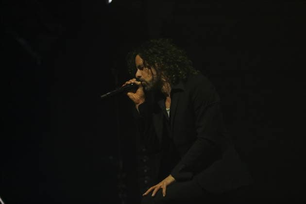 Christian Schottstädt from the band Forced To Mode at a concert in the Columbiahalle in Berlin, April 16, 2026 Forced To Mode concert Berlin