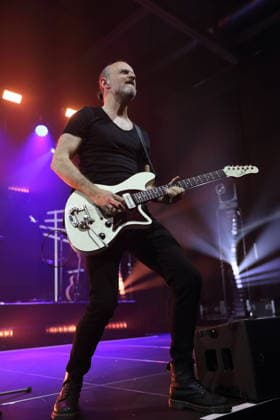 Matthias Kahra from the band Forced To Mode at a concert in the Columbiahalle in Berlin, April 16, 2026 Forced To Mode concert Berlin