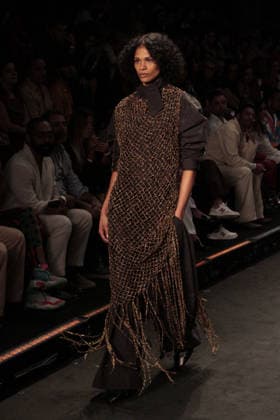 RIO DE JANEIRO, RJ - 16.04.2026: RIO FASHION WEEK 2026 - Fashion show by the brand HANDRED, on the second day of Rio Fashion Week, at Pier Maua, Rio de Janeiro. x2926595x  CarlosxEliasxJunior