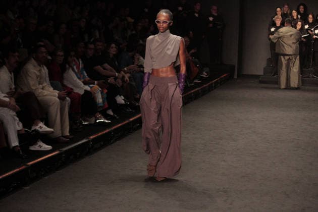 RIO DE JANEIRO, RJ - 16.04.2026: RIO FASHION WEEK 2026 - Fashion show by the brand HANDRED, on the second day of Rio Fashion Week, at Pier Maua, Rio de Janeiro. x2926574x  CarlosxEliasxJunior