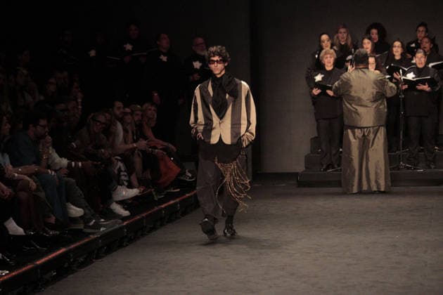 RIO DE JANEIRO, RJ - 16.04.2026: RIO FASHION WEEK 2026 - Fashion show by the brand HANDRED, on the second day of Rio Fashion Week, at Pier Maua, Rio de Janeiro. x2926583x  CarlosxEliasxJunior