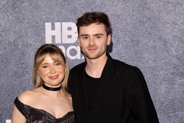 Julie Cullen, Mitchell Robertson at arrivals for HALF MAN Premiere, Regal Union Square, New York, NY, April 16, 2026. Photo By: Ryan Billings Everett Collection HALF MAN Premiere PUBLICATIONXNOTxINxCANxCHNxFRAxITAxJPNxNORxPOLxRUSxESPxUKxUSA