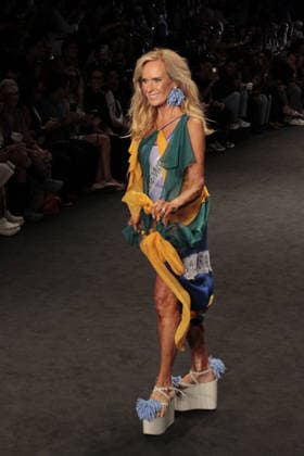 RIO DE JANEIRO, RJ - 16.04.2026: RIO FASHION WEEK 2026 - ElÃ Pinheiro walked the runway for Blue Man on the second day of Rio Fashion Week, at Pier Maua, Rio de Janeiro. x2926728x  CarlosxEliasxJunior