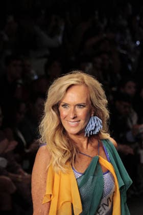 RIO DE JANEIRO, RJ - 16.04.2026: RIO FASHION WEEK 2026 - ElÃ Pinheiro walked the runway for Blue Man on the second day of Rio Fashion Week, at Pier Maua, Rio de Janeiro. x2926733x  CarlosxEliasxJunior