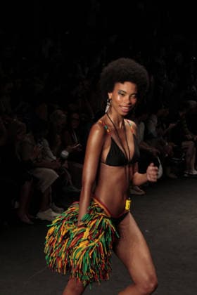 RIO DE JANEIRO, RJ - 16.04.2026: RIO FASHION WEEK 2026 - The Blue Man fashion show closed the second day of Rio Fashion Week at Pier Maua, Rio de Janeiro. x2926809x  CarlosxEliasxJunior