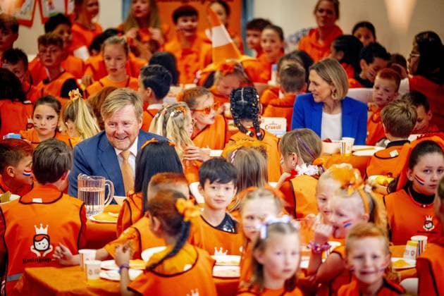 ZEEWOLDE - King Willem-Alexander will give the starting signal for the King s Games during the national opening at public primary school Panta Rhei and ICB Kaleidoscoop in Zeewolde. Traditionally, the King s Games start with the joint King s Breakfast. Subsequently, the King will open the games and visit various sports and games activities. ROBIN UTRECHT ANP netherlands out - belgium out  Copyright: xx x555999672x originalFilename: 555999672.jpg